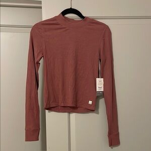 Vuori Long Sleeve Mauve Top